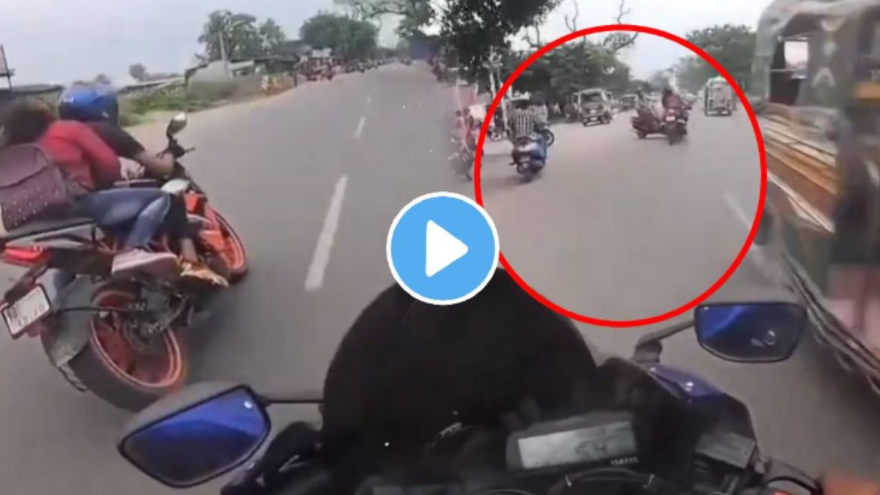 Boys Stunts on a sports bike