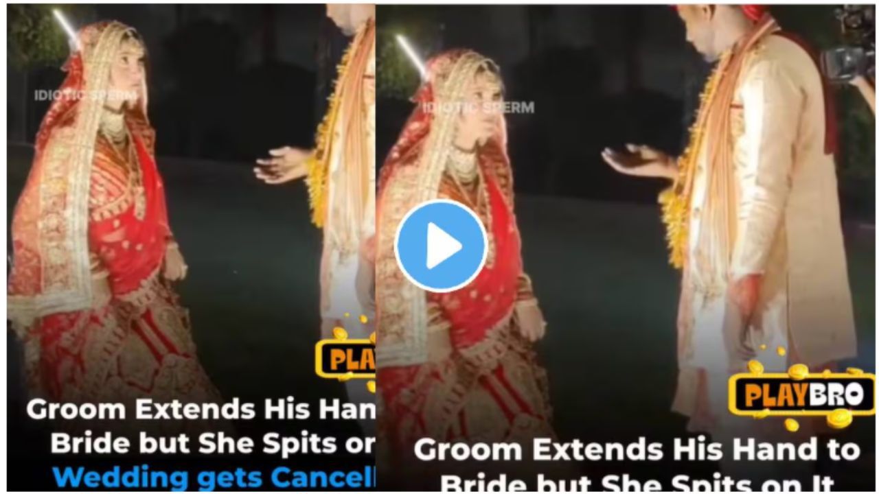Groom bride viral video