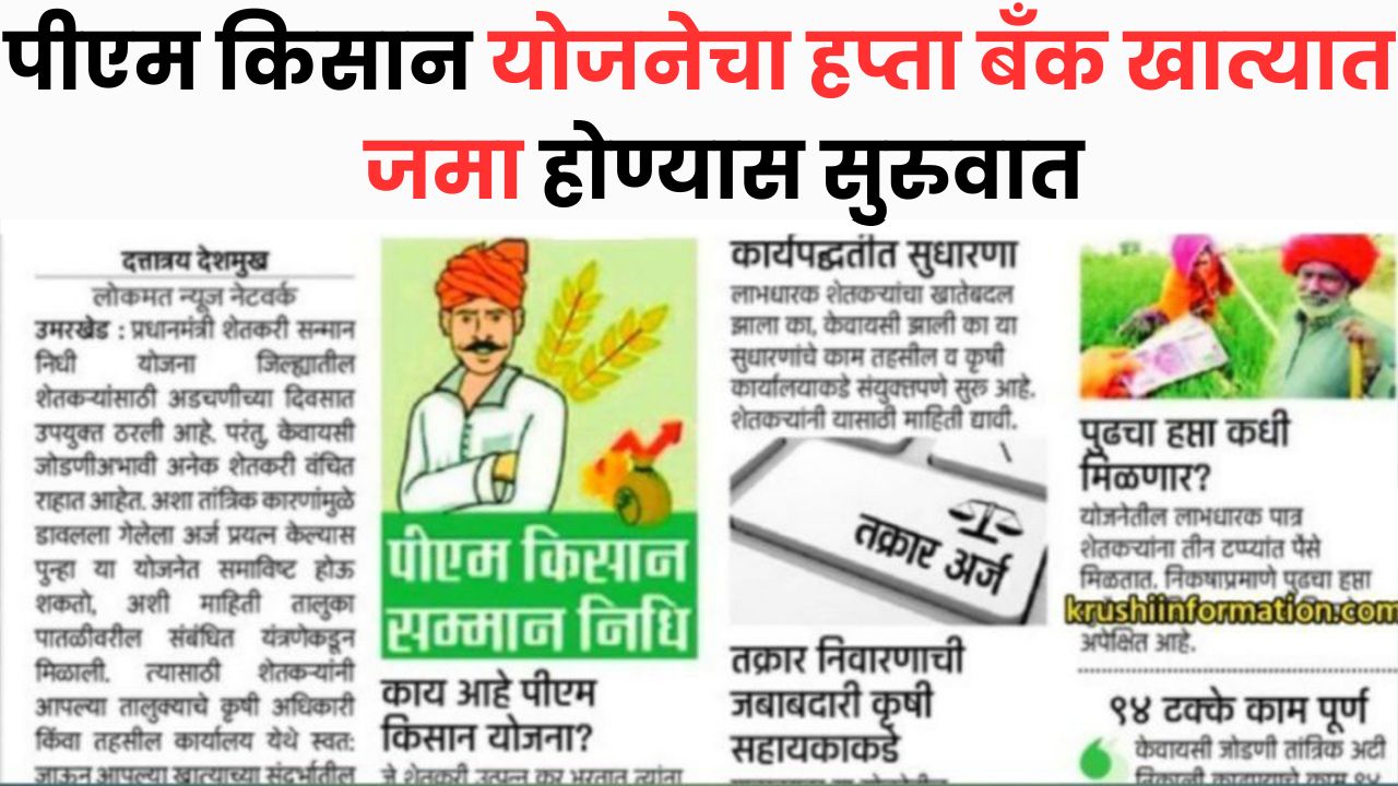 PM Kisan Yojana installments