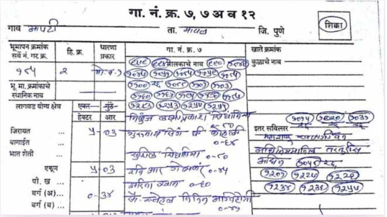 MP Land Record